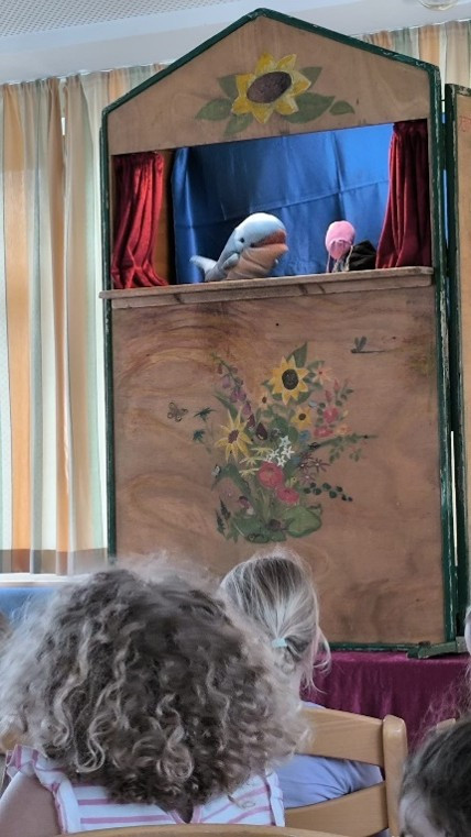 Puppentheater im Kindergarten Notzing